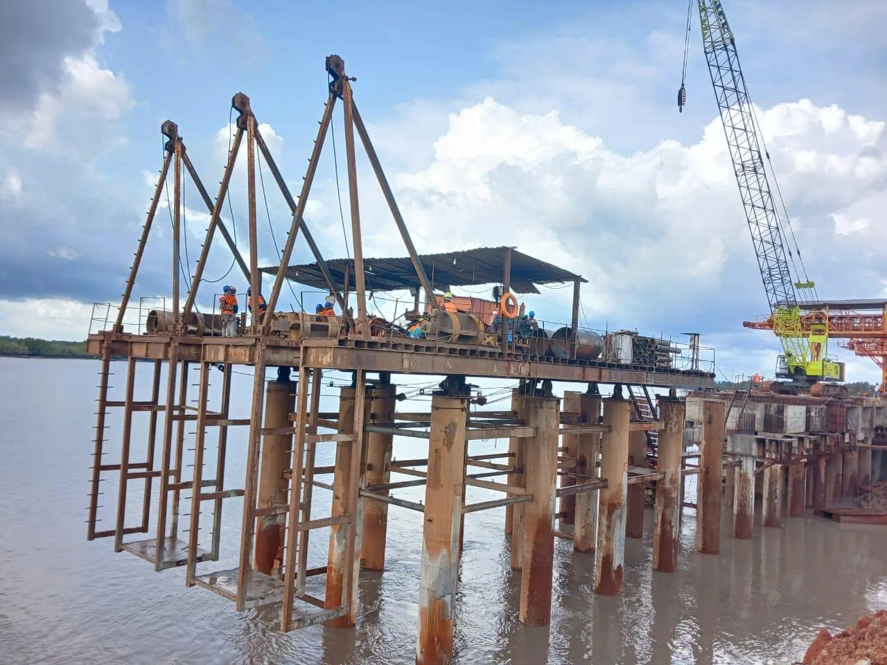 Port extension marine works